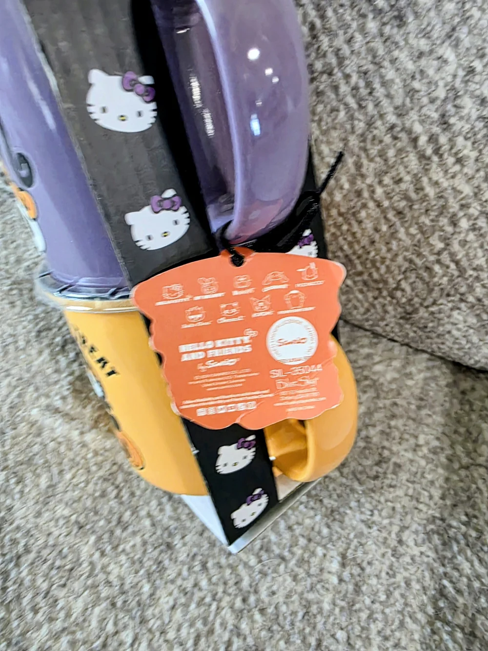 Blue Sky Hello Kitty Halloween Mug Duo in Purple and Orange - Picture 2 of 3